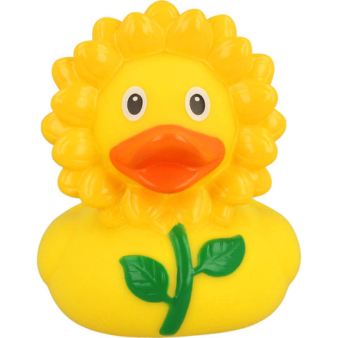 Lilalu-Bath Toy-Sunflower Duck -Yellow - www.toybox.ae