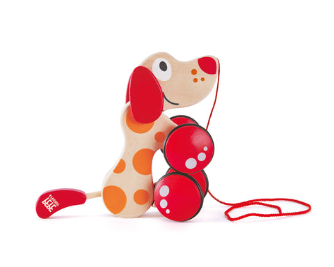 Hape Walk-A-Long Puppy/FSC - www.toybox.ae