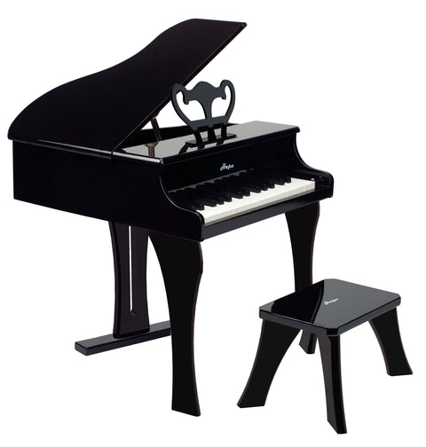 Hape Happy Grand Piano, Black - www.toybox.ae