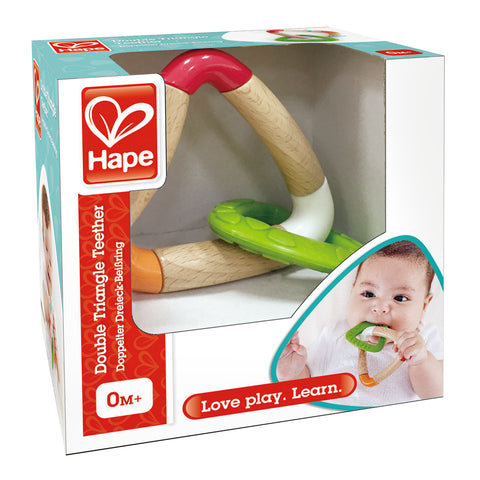 Double Triangle Teether - www.toybox.ae