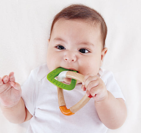 Double Triangle Teether - www.toybox.ae