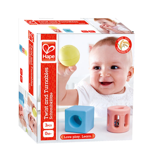 Hape Geometric Rattle - www.toybox.ae
