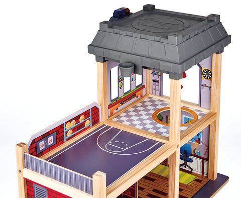 Hape City Fire Station - www.toybox.ae
