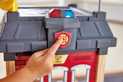 Hape City Fire Station - www.toybox.ae