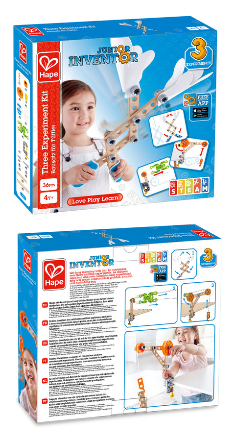 Hape Three Experiment Kit - www.toybox.ae
