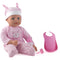 Dollsworld Baby Boohoo - Pink Stripes - www.toybox.ae