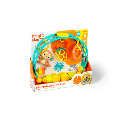 Bright Starts Oball Flex 'n Go Activity Arch Baby Toy