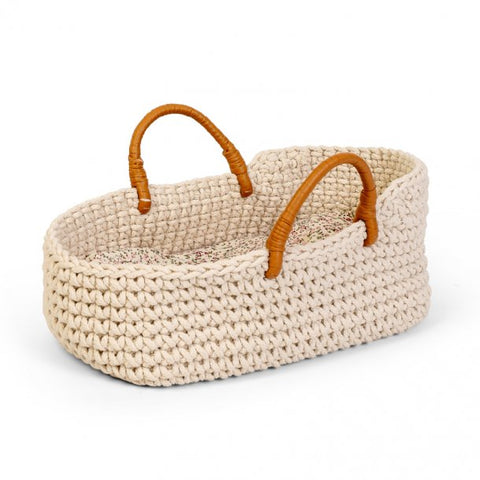 KNITTED DOLL BASKET, 35 CM. - www.toybox.ae