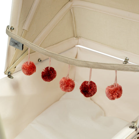 PRAM CHAIN, POMPON, ROSE - www.toybox.ae