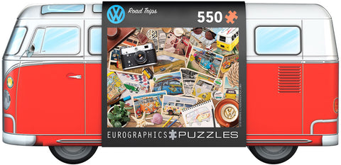 EuroGraphics VW - Road Trips 550-Piece Puzzle In A Collectible Tin - www.toybox.ae