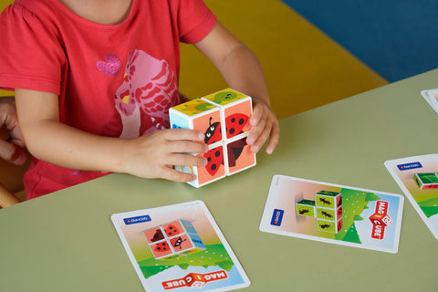 Magicube Printed Fruit + Cards 7 pcs - www.toybox.ae