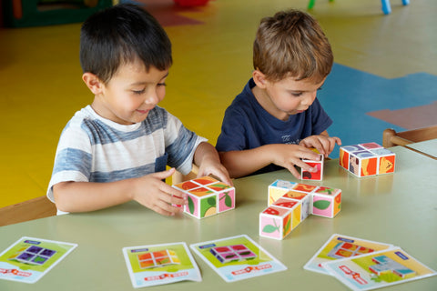 Magicube Printed Fruit + Cards 7 pcs - www.toybox.ae