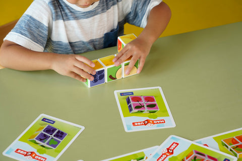 Magicube Printed Fruit + Cards 7 pcs - www.toybox.ae