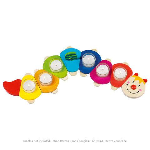 Goki Wooden Birthday Caterpillar Camila - www.toybox.ae