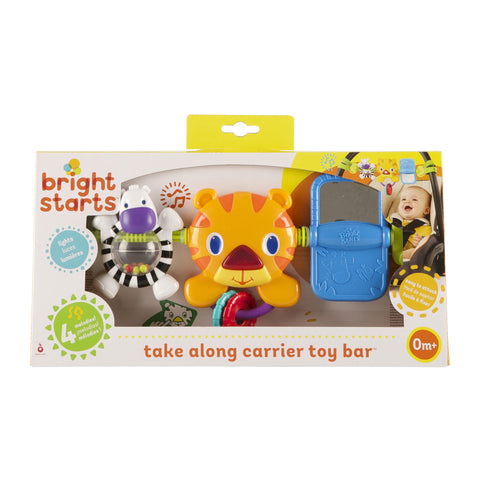 Bright Starts - Take Along Musical Carrier Activity Toy Bar