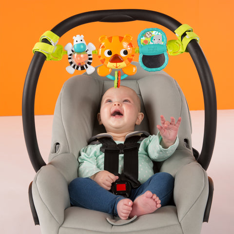 Bright Starts - Take Along Musical Carrier Activity Toy Bar