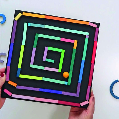 Magnet Puzzle Letter Shapes - www.toybox.ae