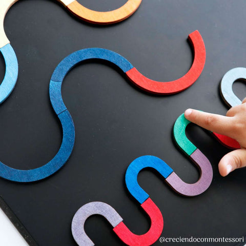 Magnet Puzzle Letter Shapes - www.toybox.ae