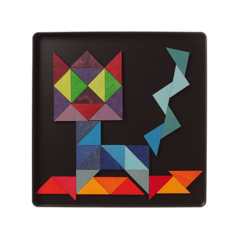 Magnet Puzzle Triangles - www.toybox.ae