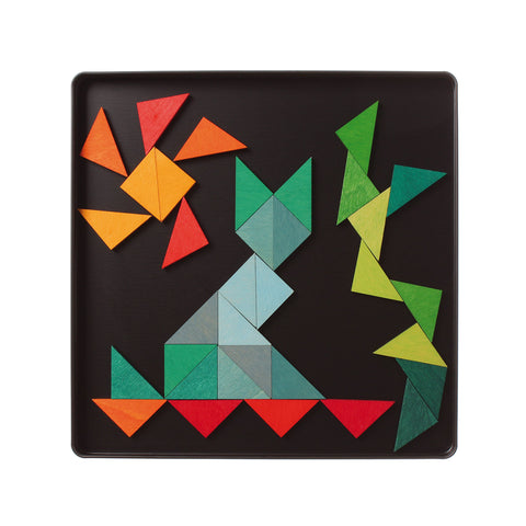 Magnet Puzzle Triangles - www.toybox.ae