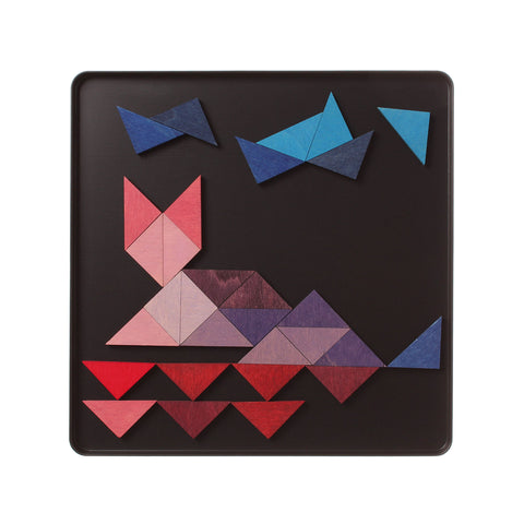 Magnet Puzzle Triangles - www.toybox.ae