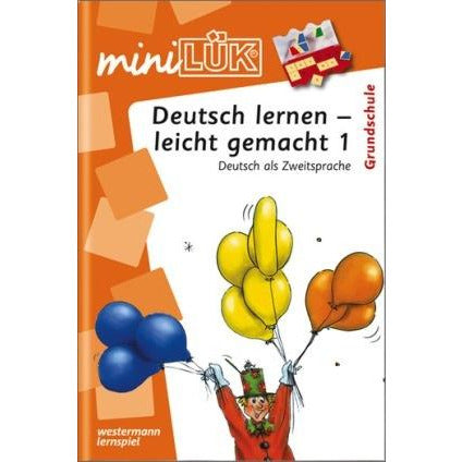 MIniLÜK Learning German - made easy 1 , German as second language for elementary school - www.toybox.ae