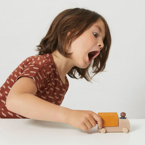 Ochre Truck - www.toybox.ae