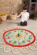 Mandala small green cones - www.toybox.ae