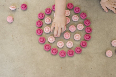 Mandala pink flowers - www.toybox.ae