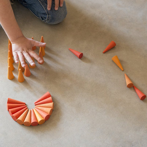 Mandala Orange cone - www.toybox.ae