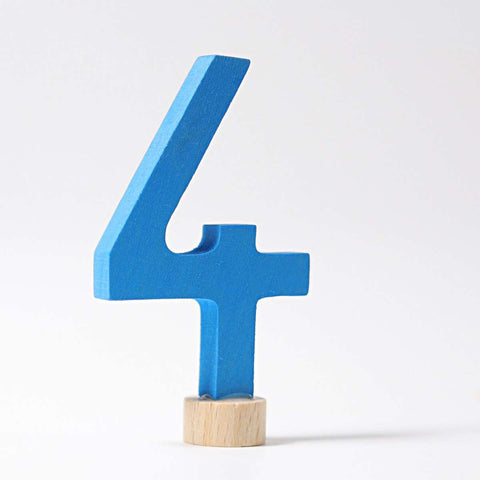 Decorative Number 4 - www.toybox.ae