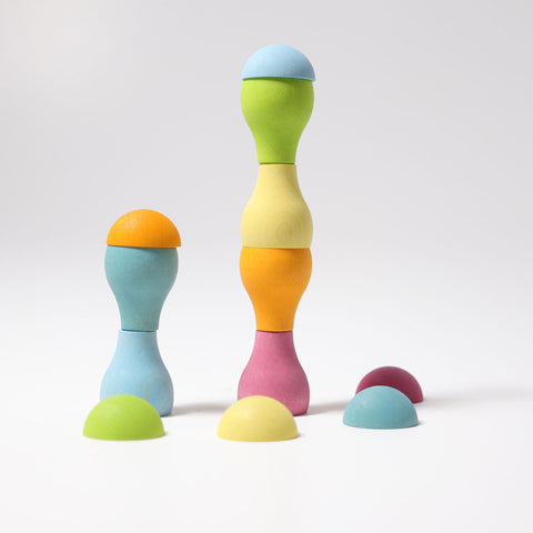 Grimm's Pastel Mushrooms - www.toybox.ae