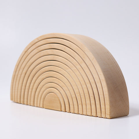 Grimms large rainbow natural - www.toybox.ae