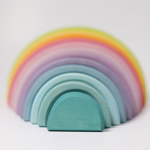 Grimm's large rainbow pastel - www.toybox.ae