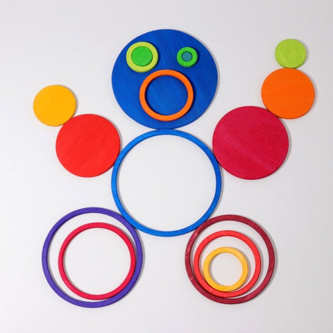 Concentric Circles and Rings - www.toybox.ae