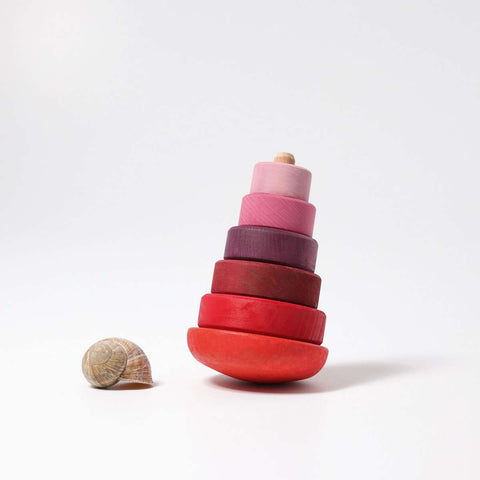 Pink Wobbly Stacking Tower - www.toybox.ae
