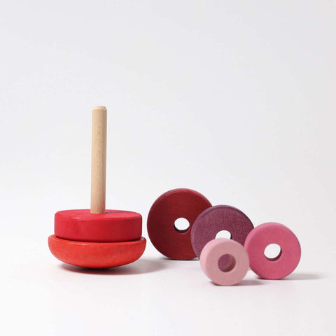 Pink Wobbly Stacking Tower - www.toybox.ae