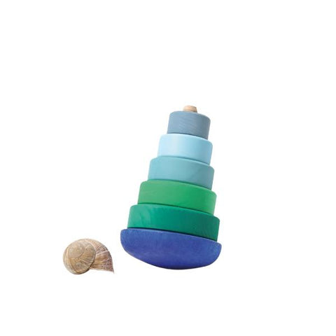 Blue Wobbly stacking tower - www.toybox.ae