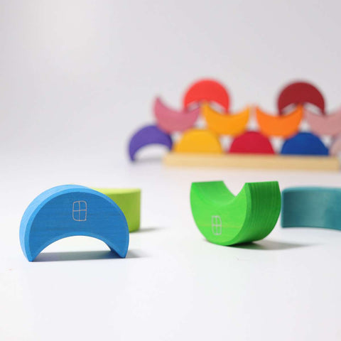 Piling Game Moon Houses - www.toybox.ae