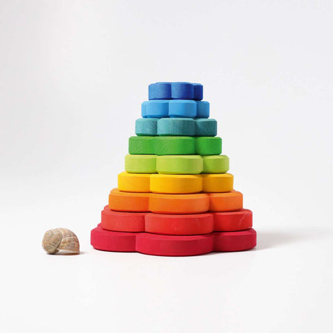 Flower Stacking Tower - www.toybox.ae
