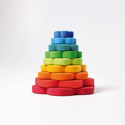 Flower Stacking Tower - www.toybox.ae