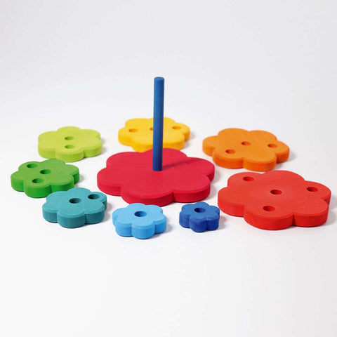 Flower Stacking Tower - www.toybox.ae