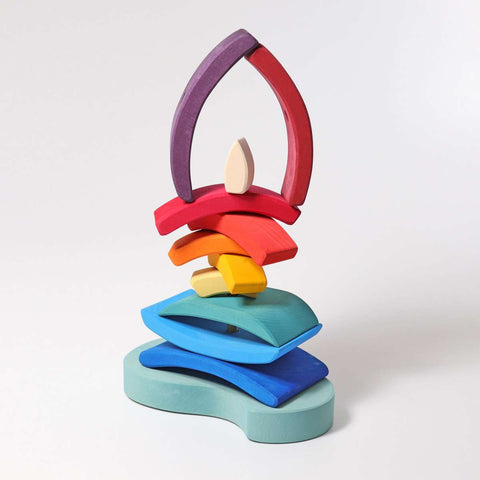 Grimms Boat Stacking Tower - www.toybox.ae