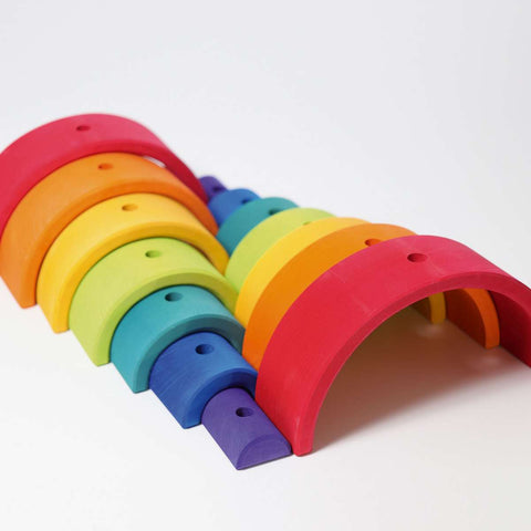 Rainbow Stacking Tower - www.toybox.ae