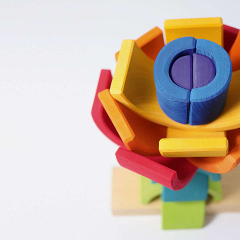 Rainbow Stacking Tower - www.toybox.ae