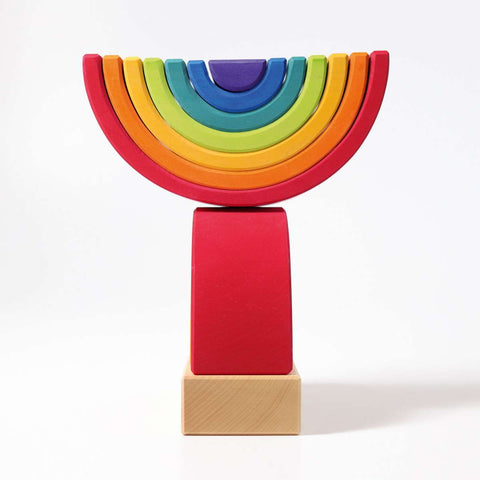 Rainbow Stacking Tower - www.toybox.ae