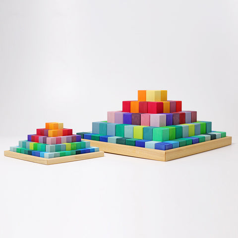 Grimms Small Stepped Pyramid - www.toybox.ae