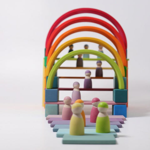 Grimms Large Stepped Pyramid - www.toybox.ae