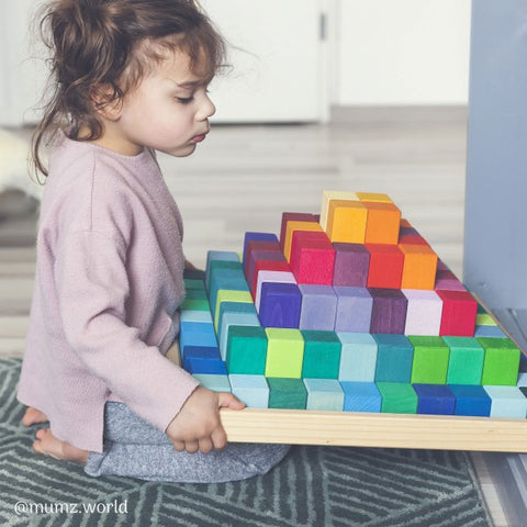 Grimms Large Stepped Pyramid - www.toybox.ae