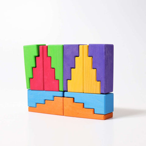 Stepped Roofs Rainbow - www.toybox.ae